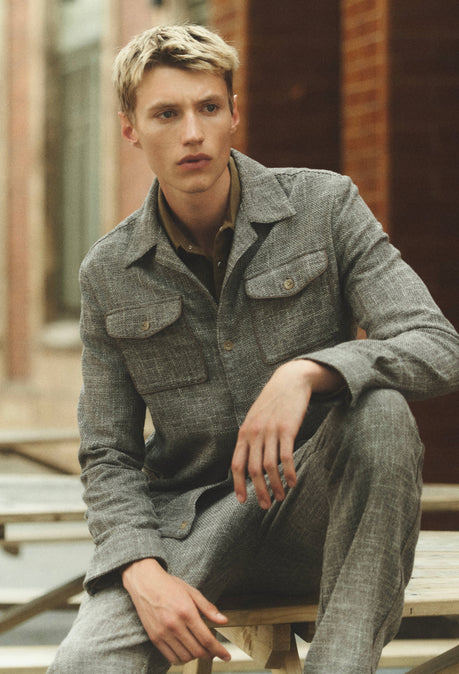 Redford Shirt - Light Brown