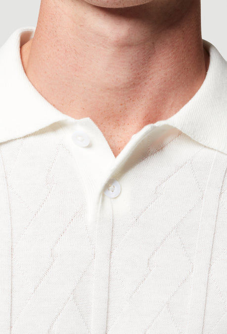 ALFIE POLO - WHITE