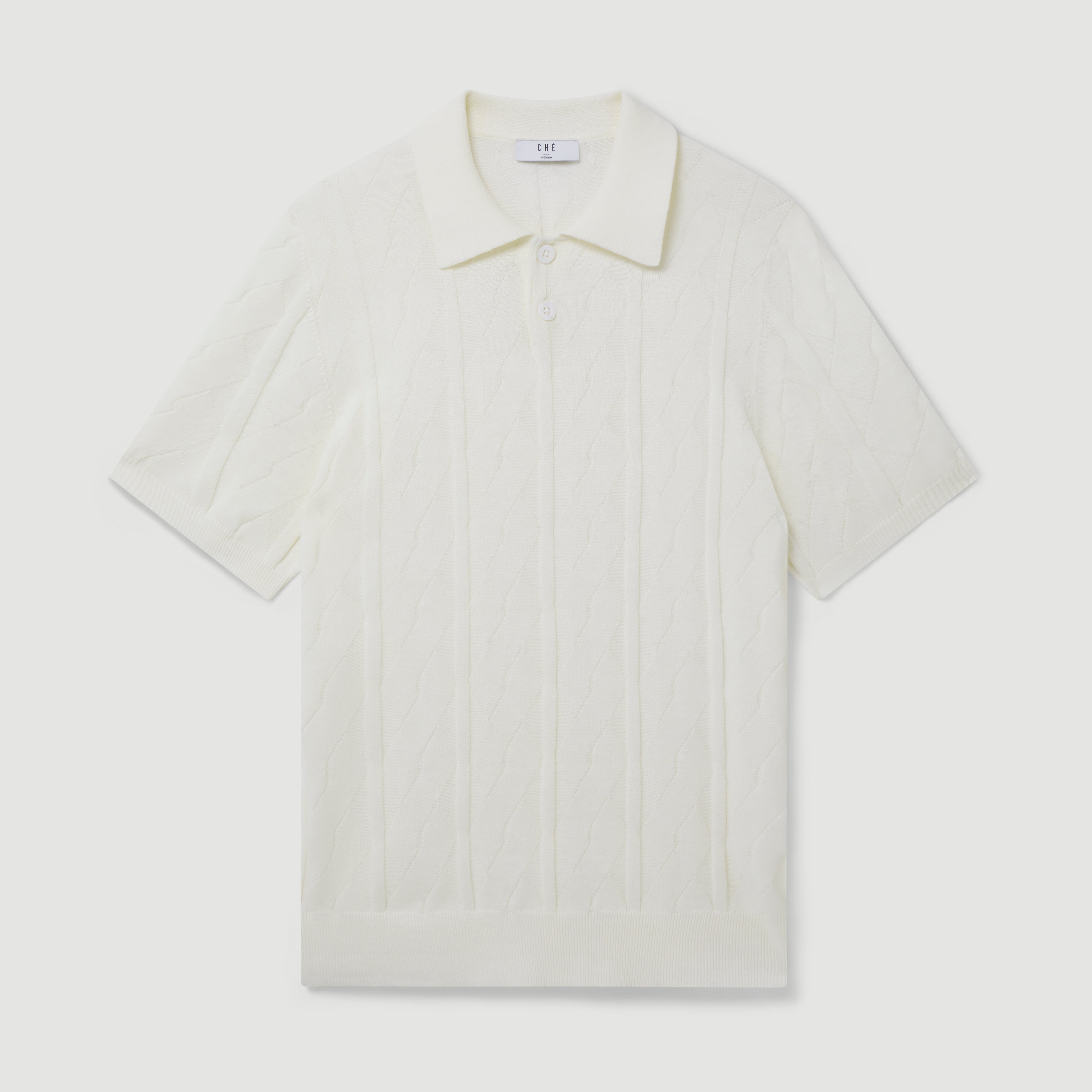 ALFIE POLO - WHITE