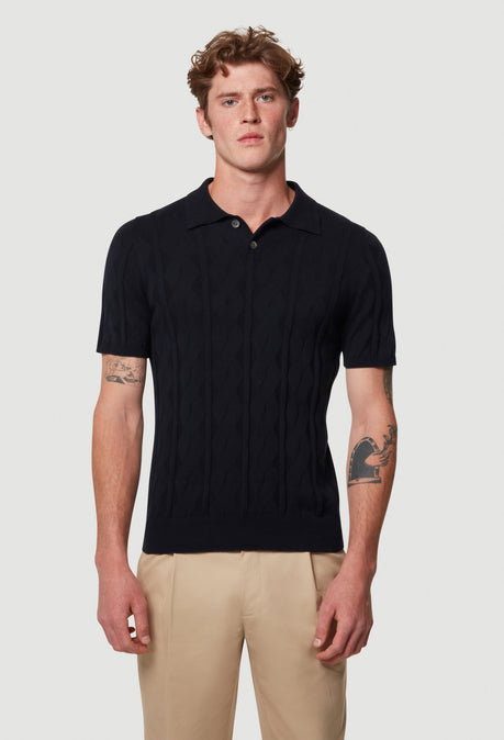 POLO ALFIE - BLEU MARINE