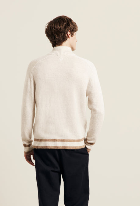 Alpaca Cillian Jumper - Ecru