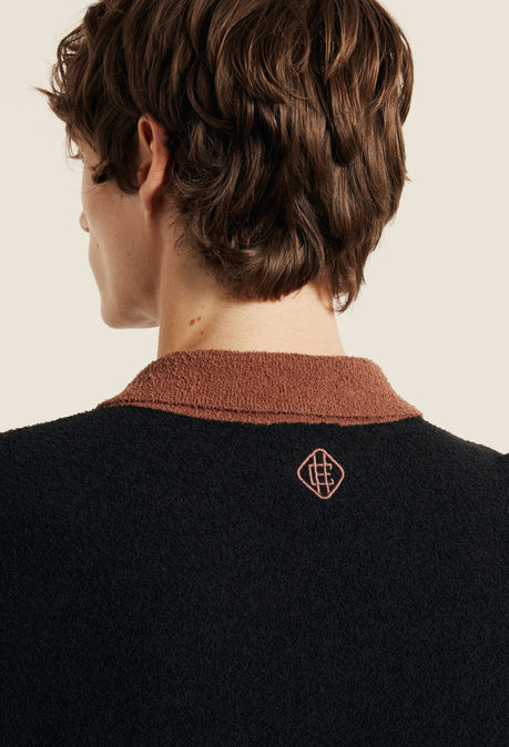 Armando Knitted Shirt - Black