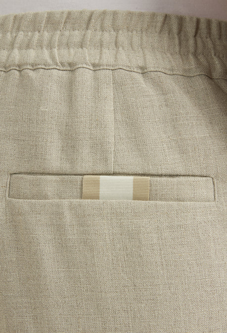 PANTALON EN LIN AVEC CORDON DE SERRAGE AVILA - AVOINE