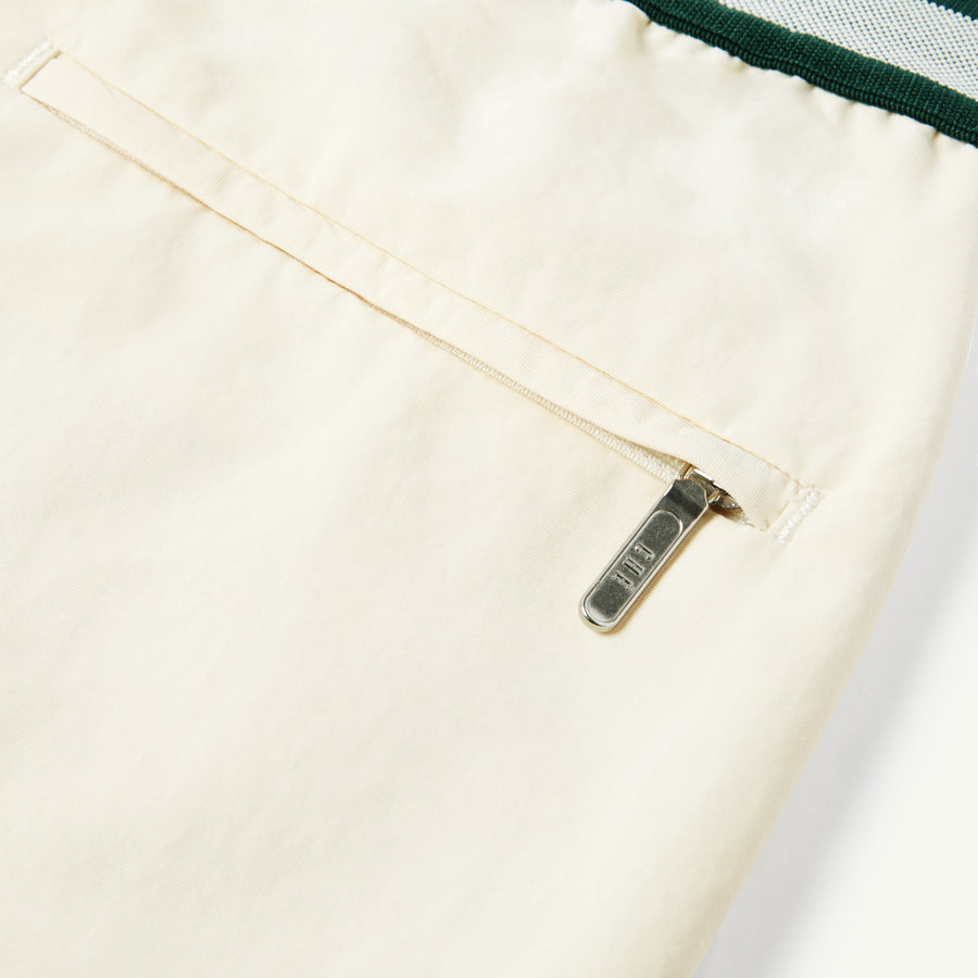 RECYCLED NYLON BALLER SWIMSHORT - IVORY