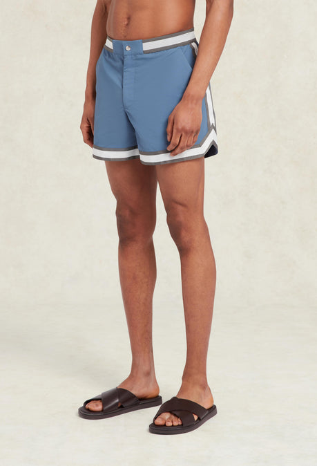Recycled Nylon Baller Swimshort - Dark Blue
