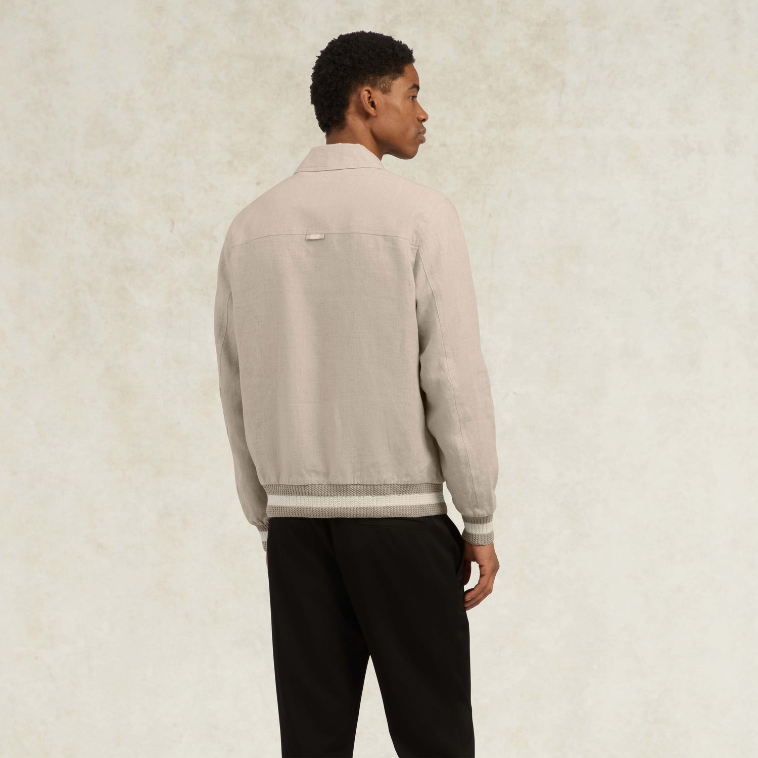 Benito Linen Jacket - Oat