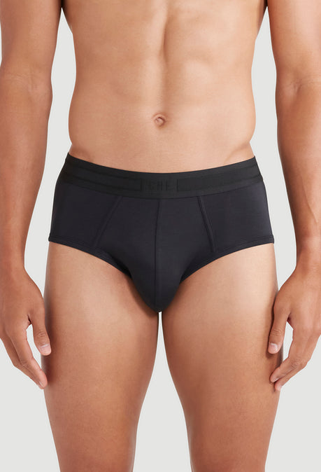 TENCEL™ Modal Boxer Brief 3 Pack - Mixed Black/ White/ Green