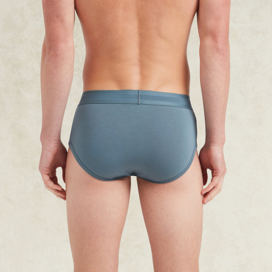 TENCEL™ Modal Boxer Brief - Steel Blue