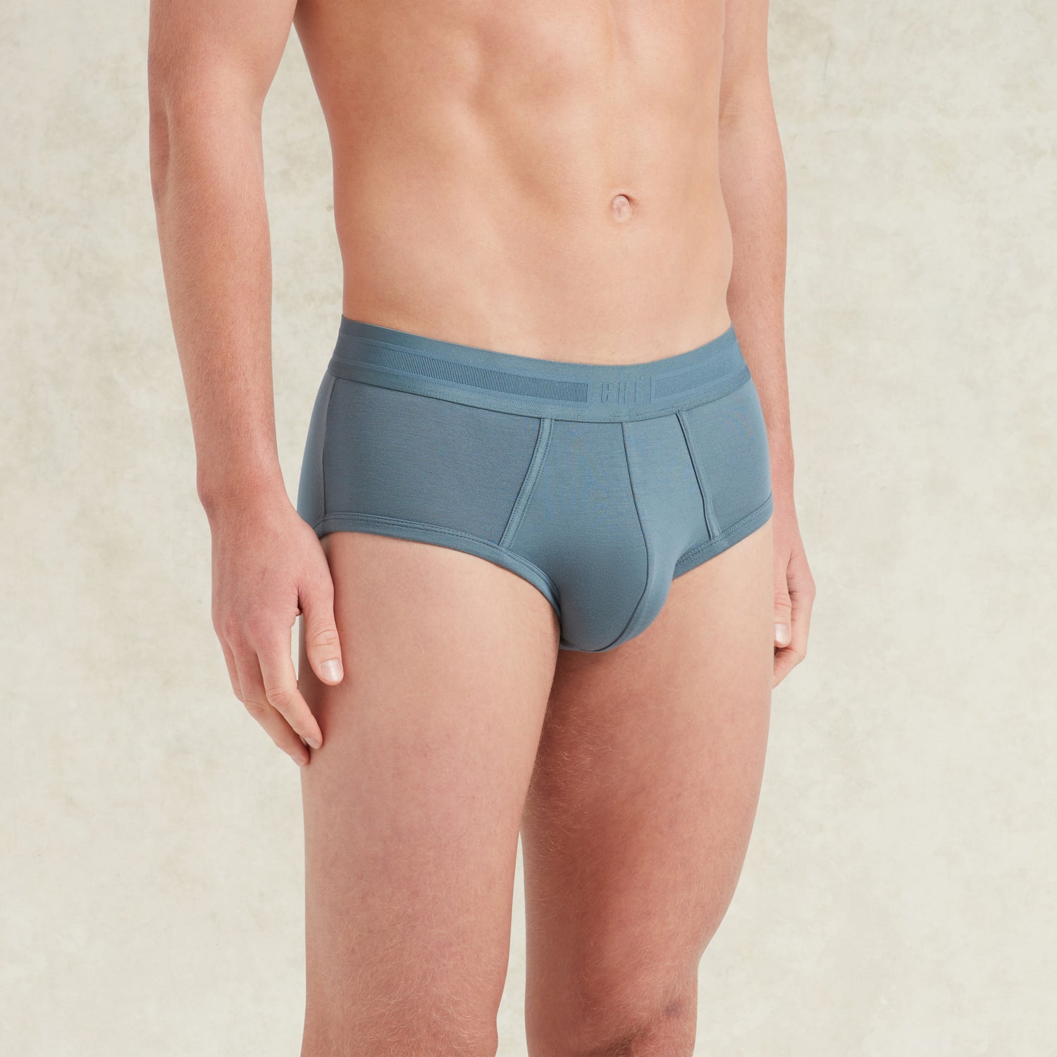 TENCEL™ Modal Boxer Brief - Steel Blue