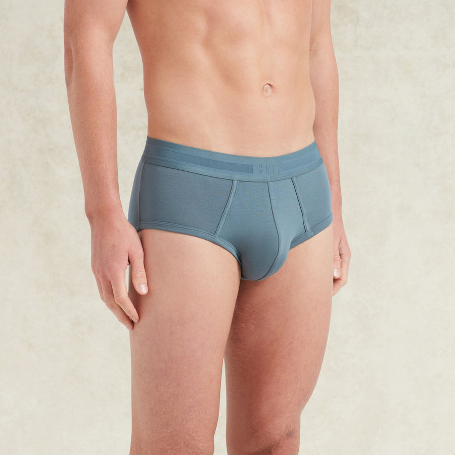 TENCEL™ Modal Boxer Brief - Steel Blue