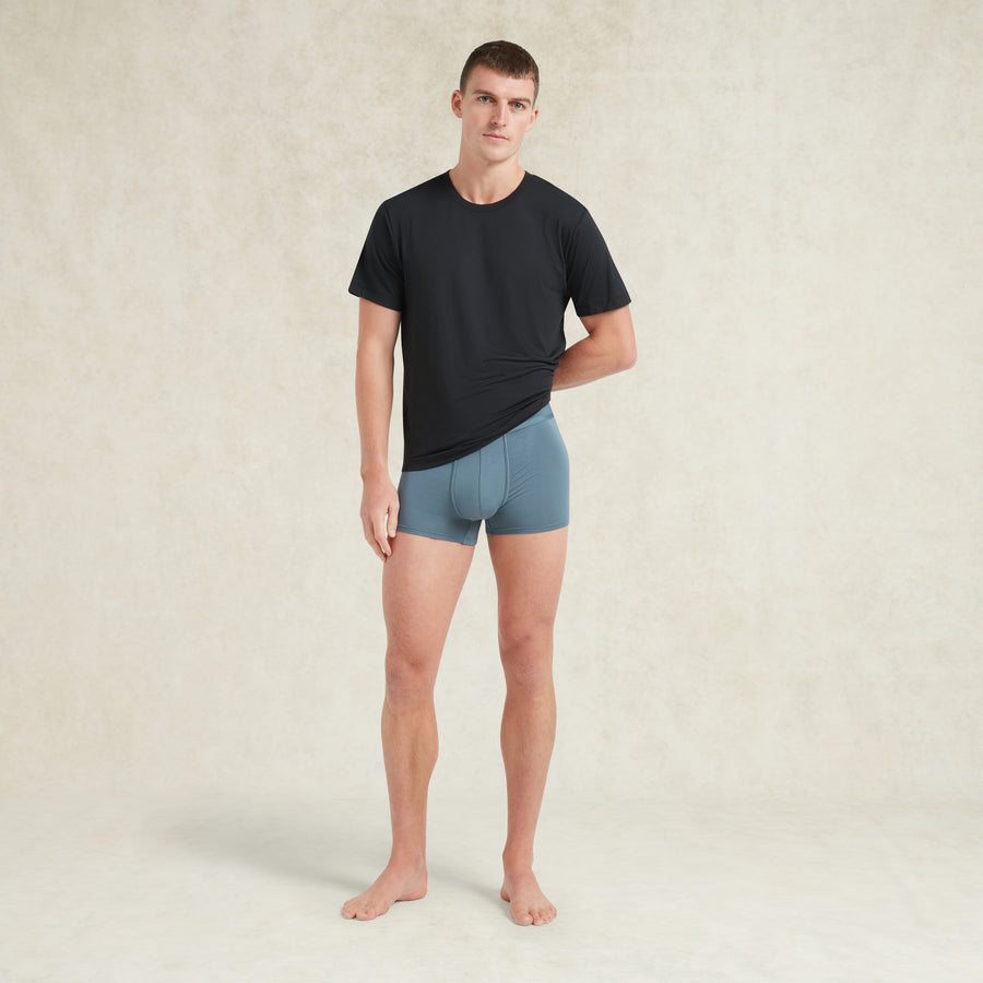 TENCEL™ Modal Boxer Trunk - Steel Blue