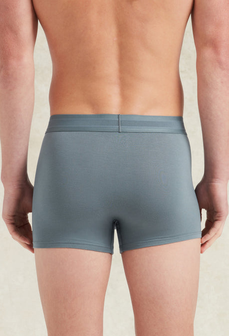Caleçon Boxer TENCEL™ Modal – Lot de 3 – Bleu Acier