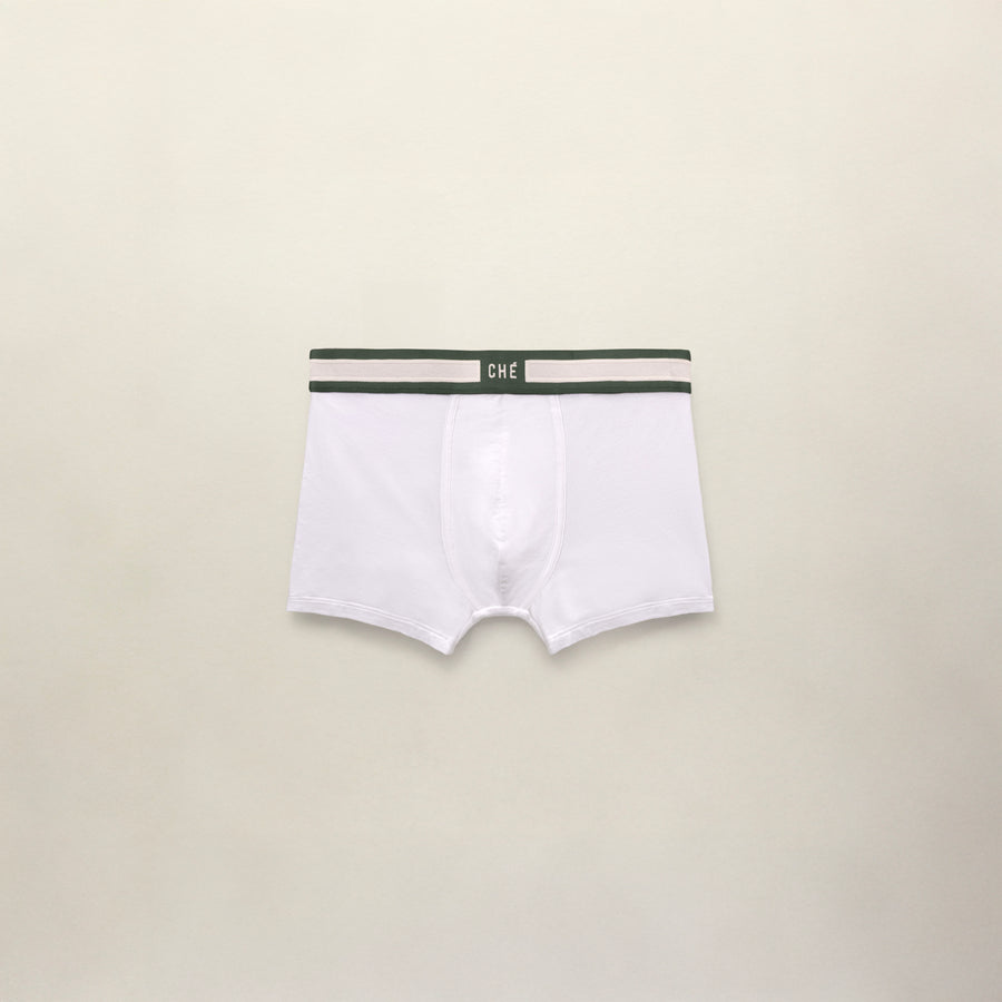 Signature Boxer Trunks - Mixed Black/ Green/ White