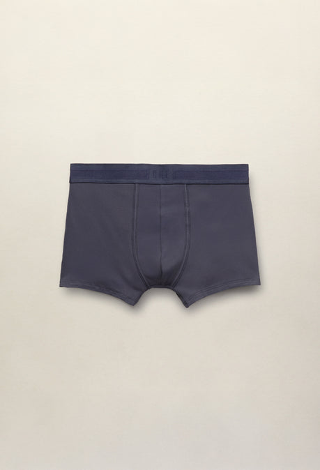 Lot de 3 boxers TENCEL™ Modal – Bleu marine/Bleu acier/Gris orageux