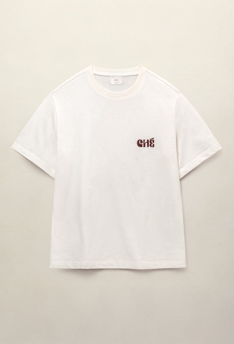 Copacabana Print T-Shirt - Ecru