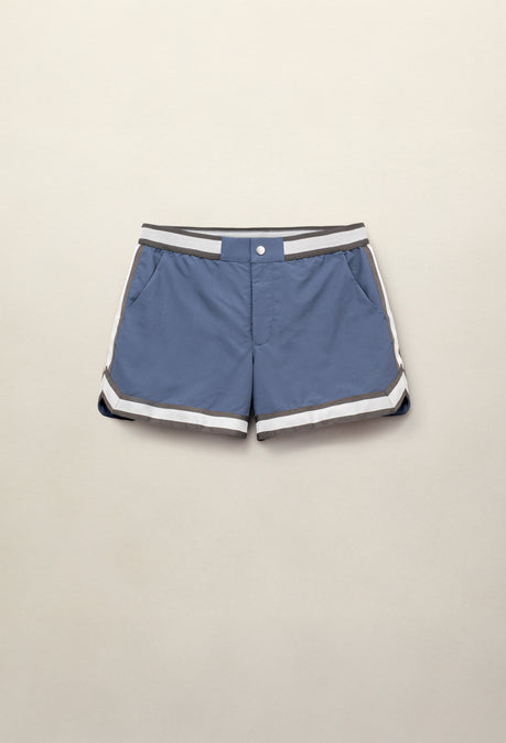 Recycled Nylon Baller Swimshort - Dark Blue
