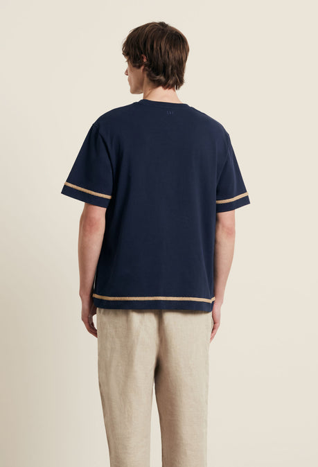 T-shirt Bama - Bleu marine