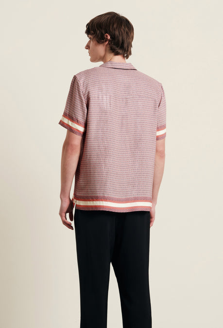 Berkeley Printed Shirt - Rose