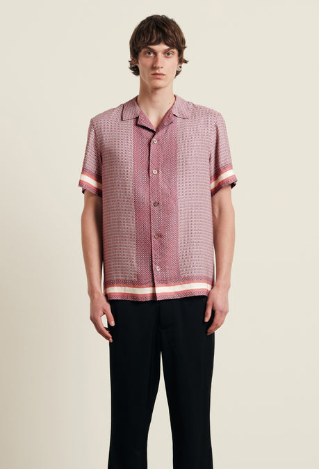 Berkeley Printed Shirt - Rose