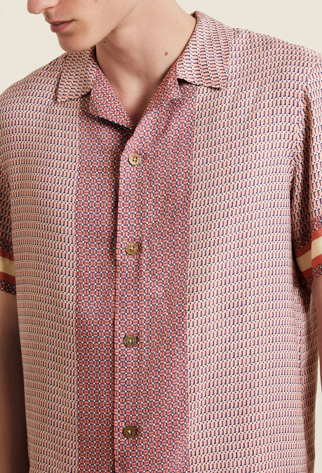 Berkeley Printed Shirt - Rose