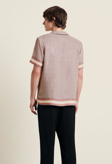 Berkeley Printed Shirt - Rose