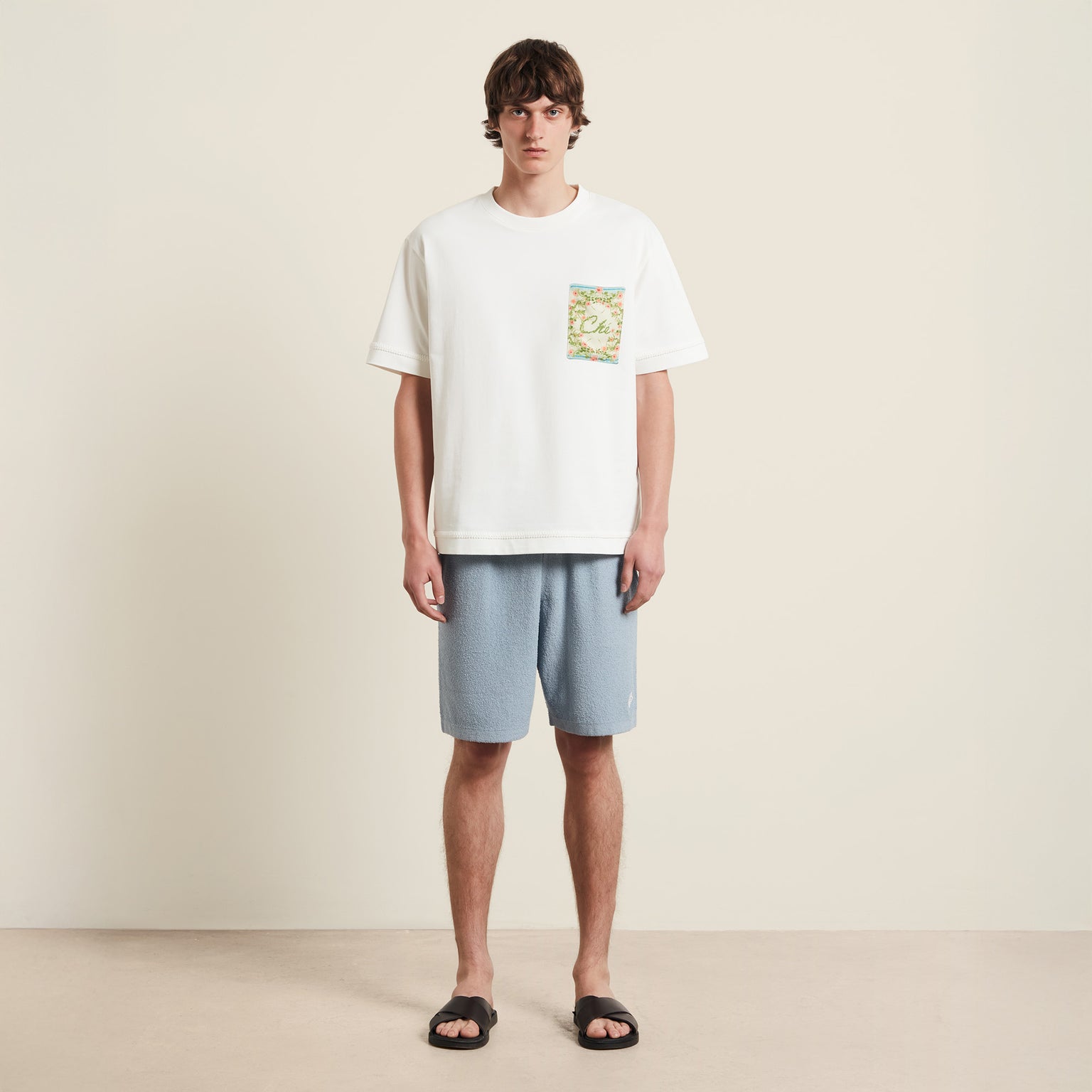 Men’s Bloom T-Shirt in Ivory | CHÉ Studios