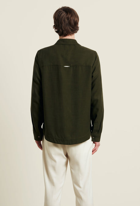 Chemise Chett - Olive foncée