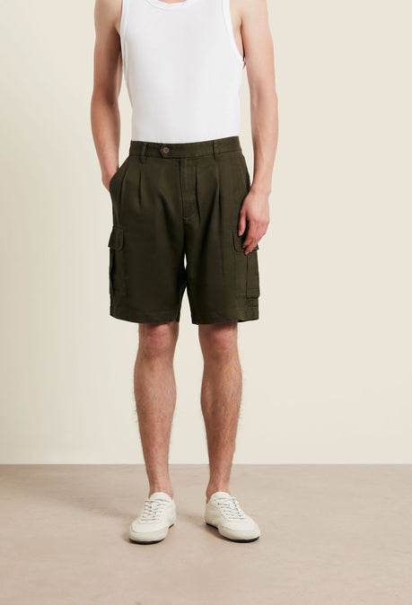 Chett Short - Olive foncé