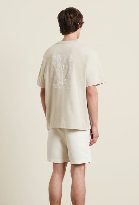T-shirt Instrument Scene - Stone