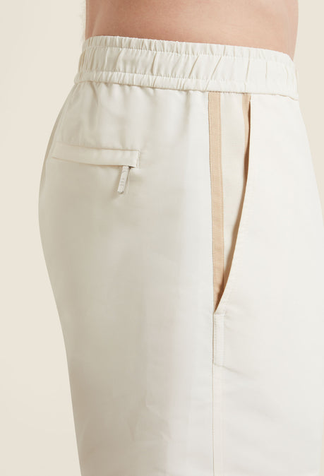 Plain Tailored Swimshort - Ivory