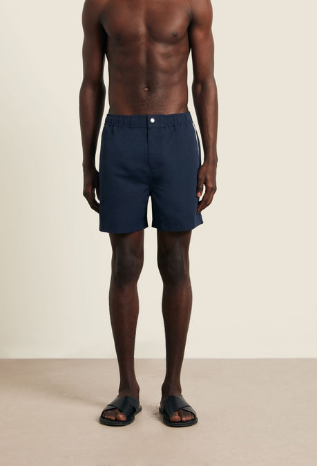 Plain Tailored Swimshort - Navy