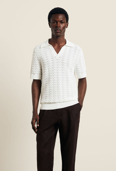 Ripple Polo - White