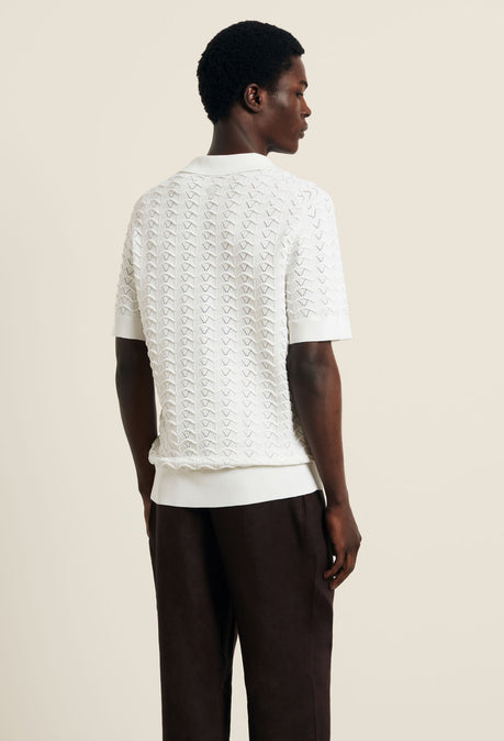 Ripple Polo - White