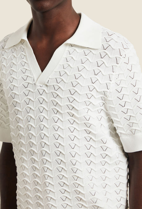Ripple Polo - White
