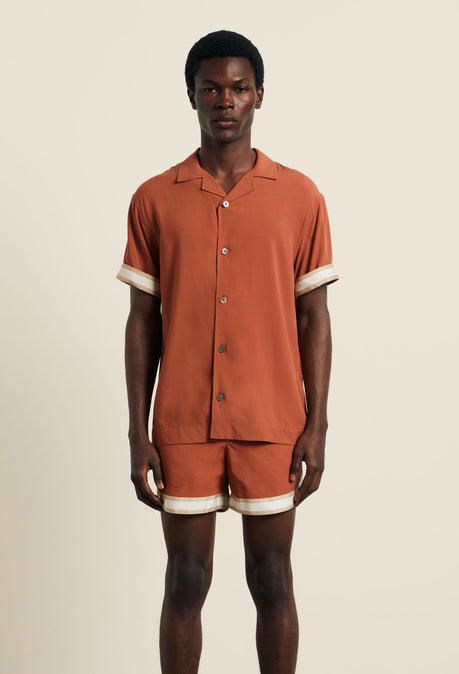 Chemise Signature Valbonne Ecovero™ - Rouille