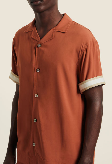 Chemise Signature Valbonne Ecovero™ - Rouille