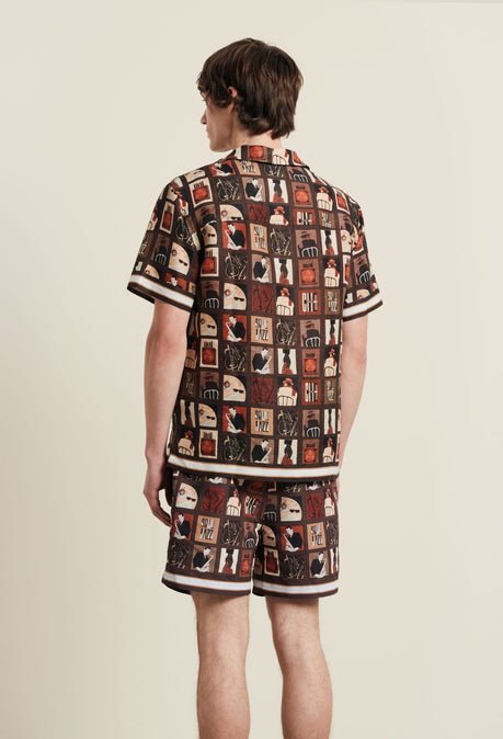 Wilson Shirt - Chocolate Brown