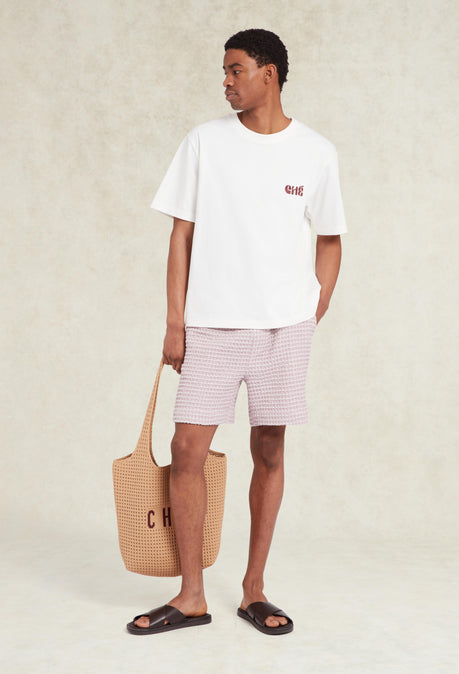 Copacabana Print T-Shirt - Ecru