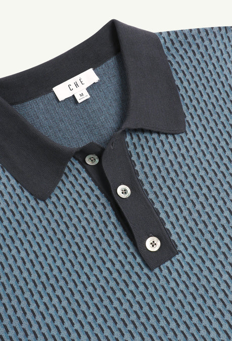 COSMO GEO QUINN POLO - NAVY