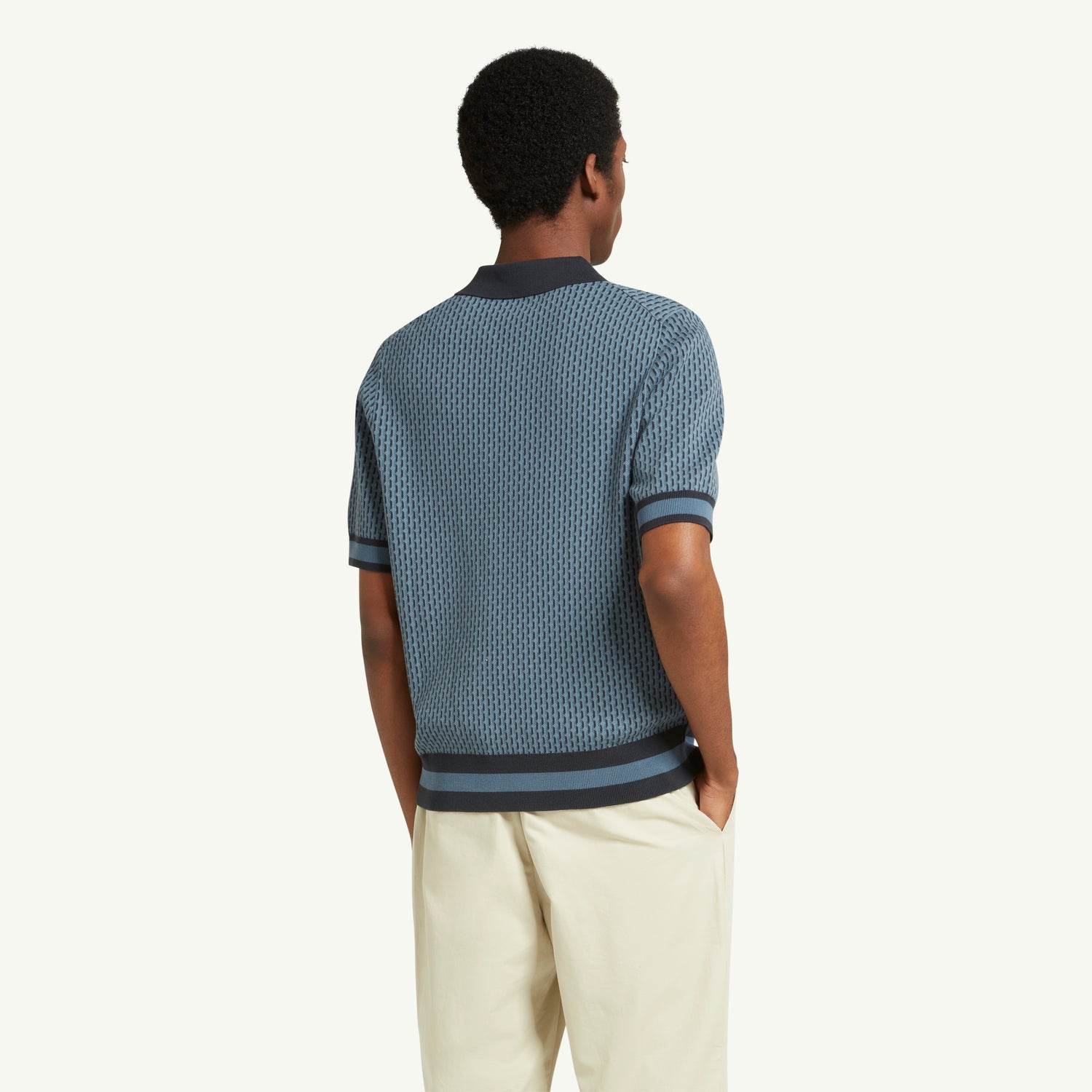 COSMO GEO QUINN POLO - NAVY