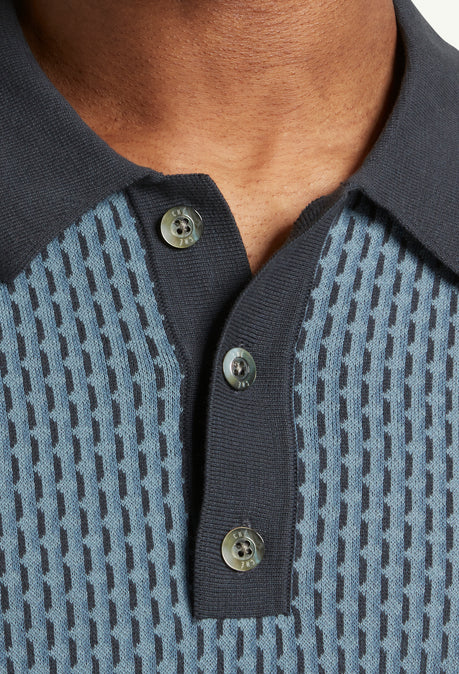 COSMO GEO QUINN POLO - NAVY