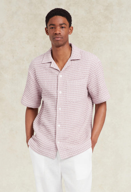 Danni Linen Blend Shirt - Rose