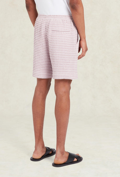 Danni Linen Blend Short - Rose