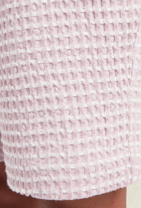 Danni Linen Blend Short - Rose