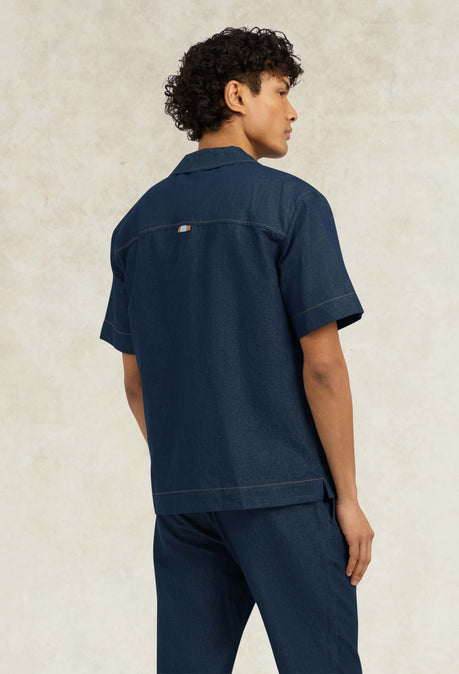 Eastwood Denim Shirt - Dark Blue