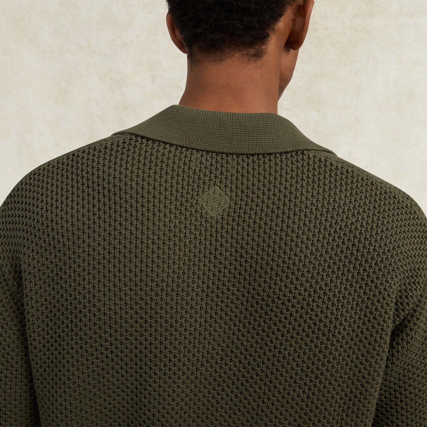 El Junco Heavy Gauge Knit Shirt - Khaki