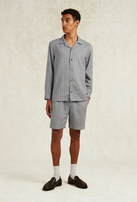 GRIDERO PORTUGUESE COTTON SHORT - GREY