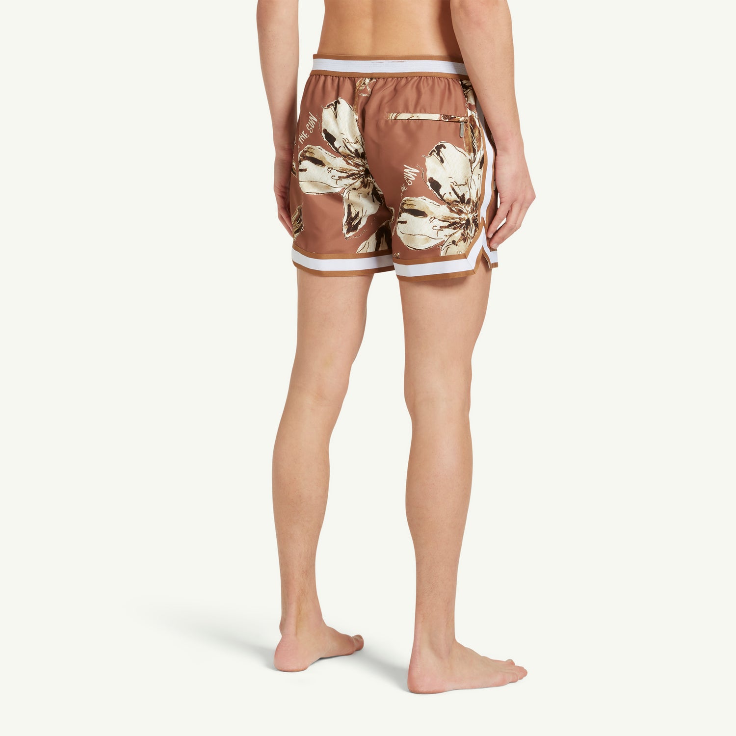 HOPPER PRINTED BALLER - BROWN
