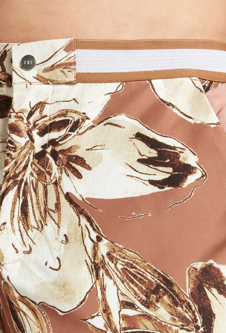 HOPPER PRINTED BALLER - BROWN