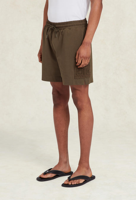 Inigo Jersey Short - Khaki